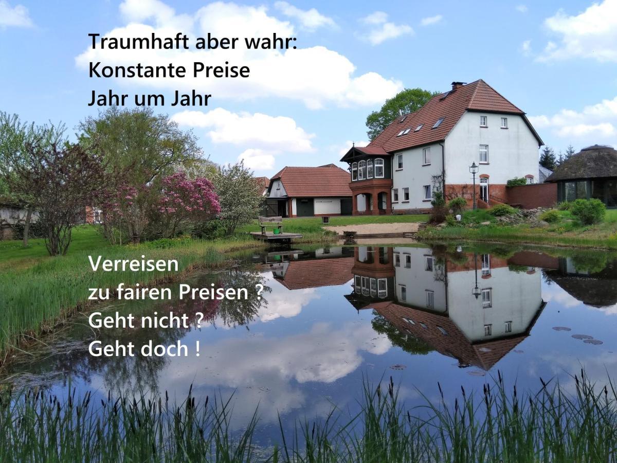 Landtraum Im Traumland Mecklenburg Apartment Warin Luaran gambar